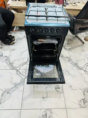 Less Expensive Midea Black 4b 50/50 Gas Cooker Oven Grill