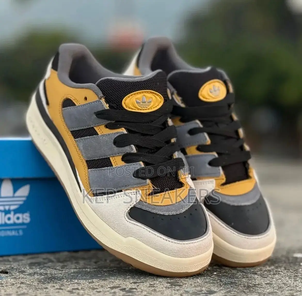 Adidas Forum Puffed “Black Oat Off White”