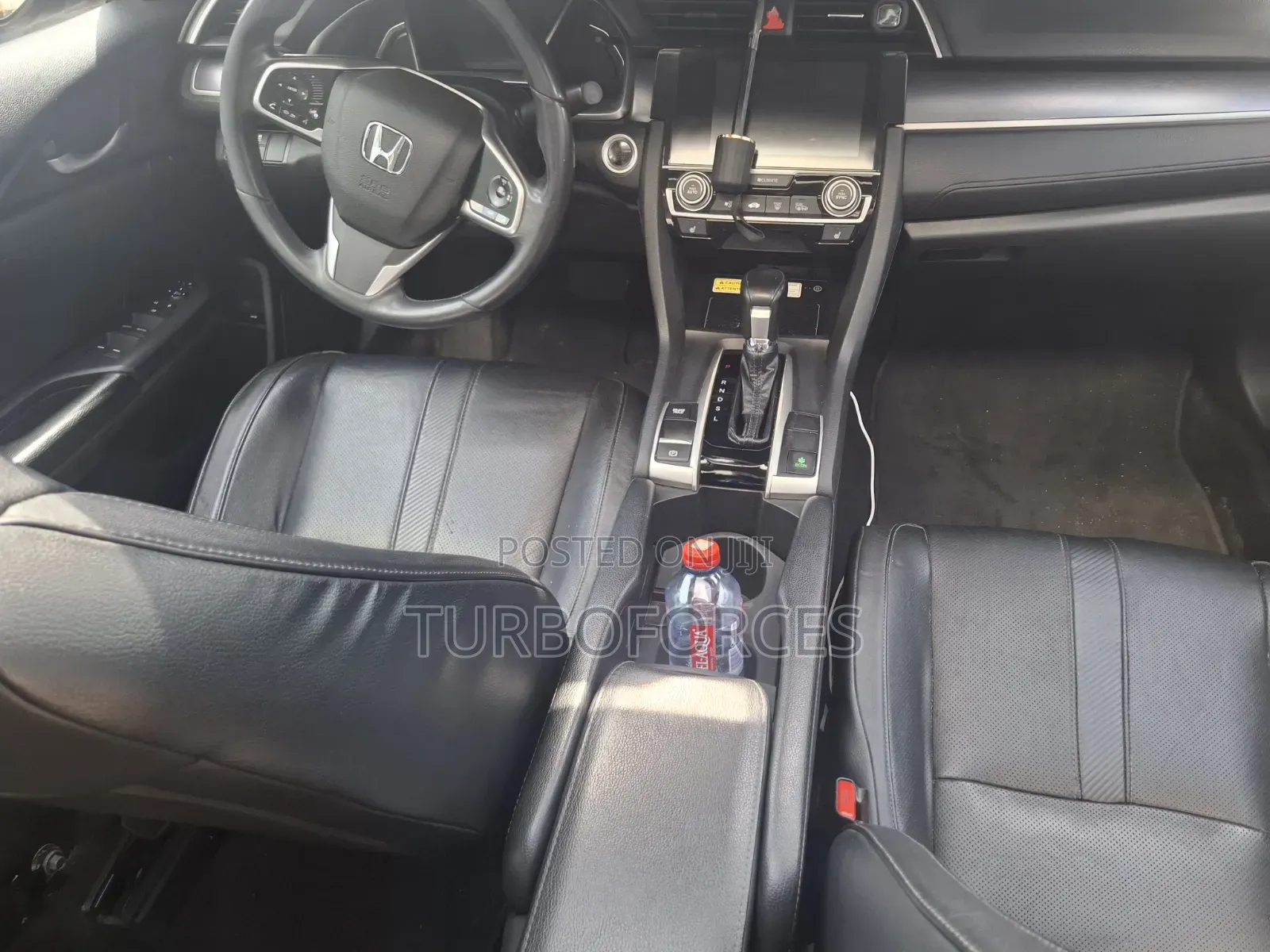 Honda Civic Touring 4dr Sedan (1.5L 4cyl) 2016 Black