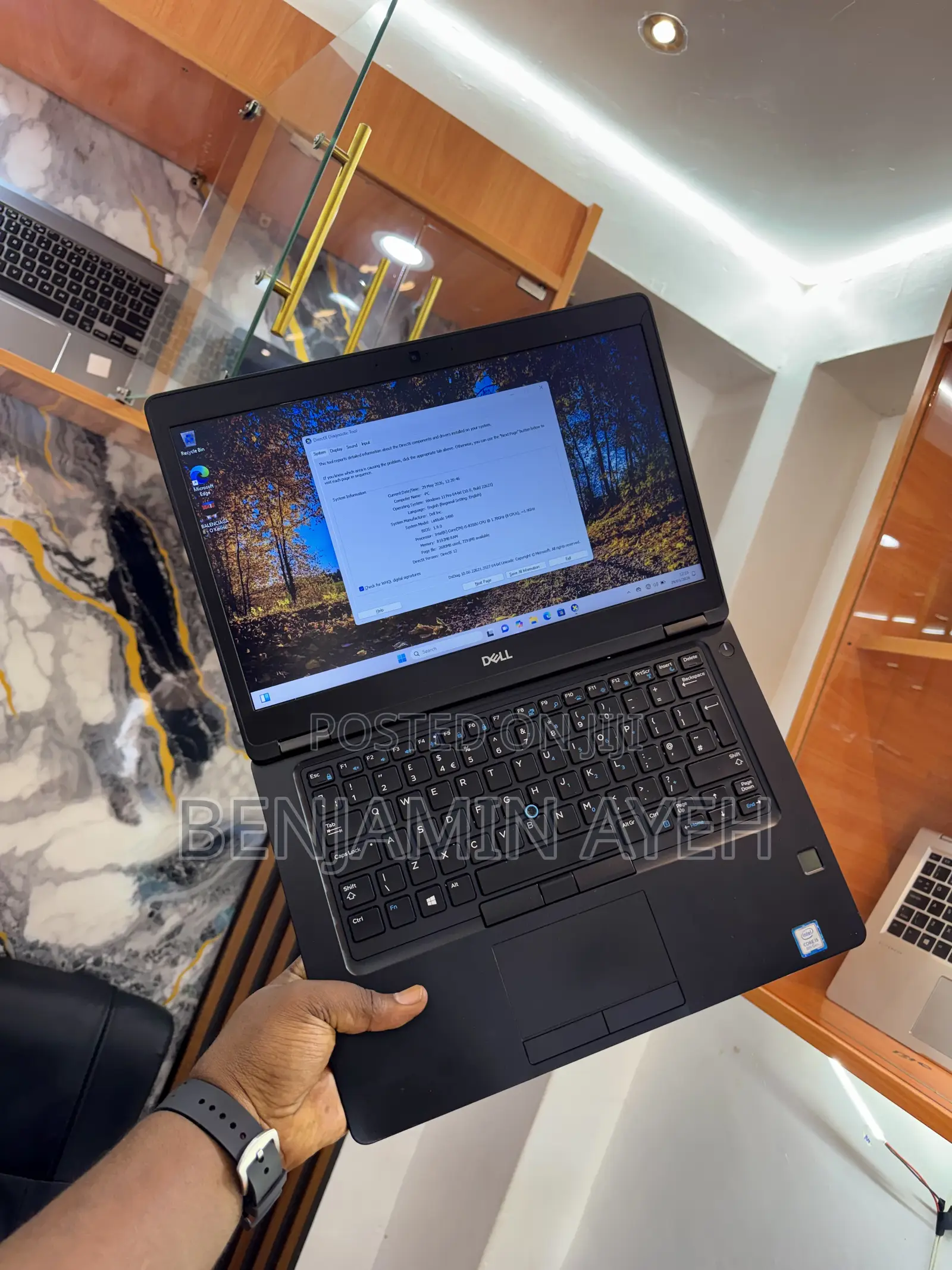 Laptop Dell Latitude 5490 8GB Intel Core i5 SSD 256GB