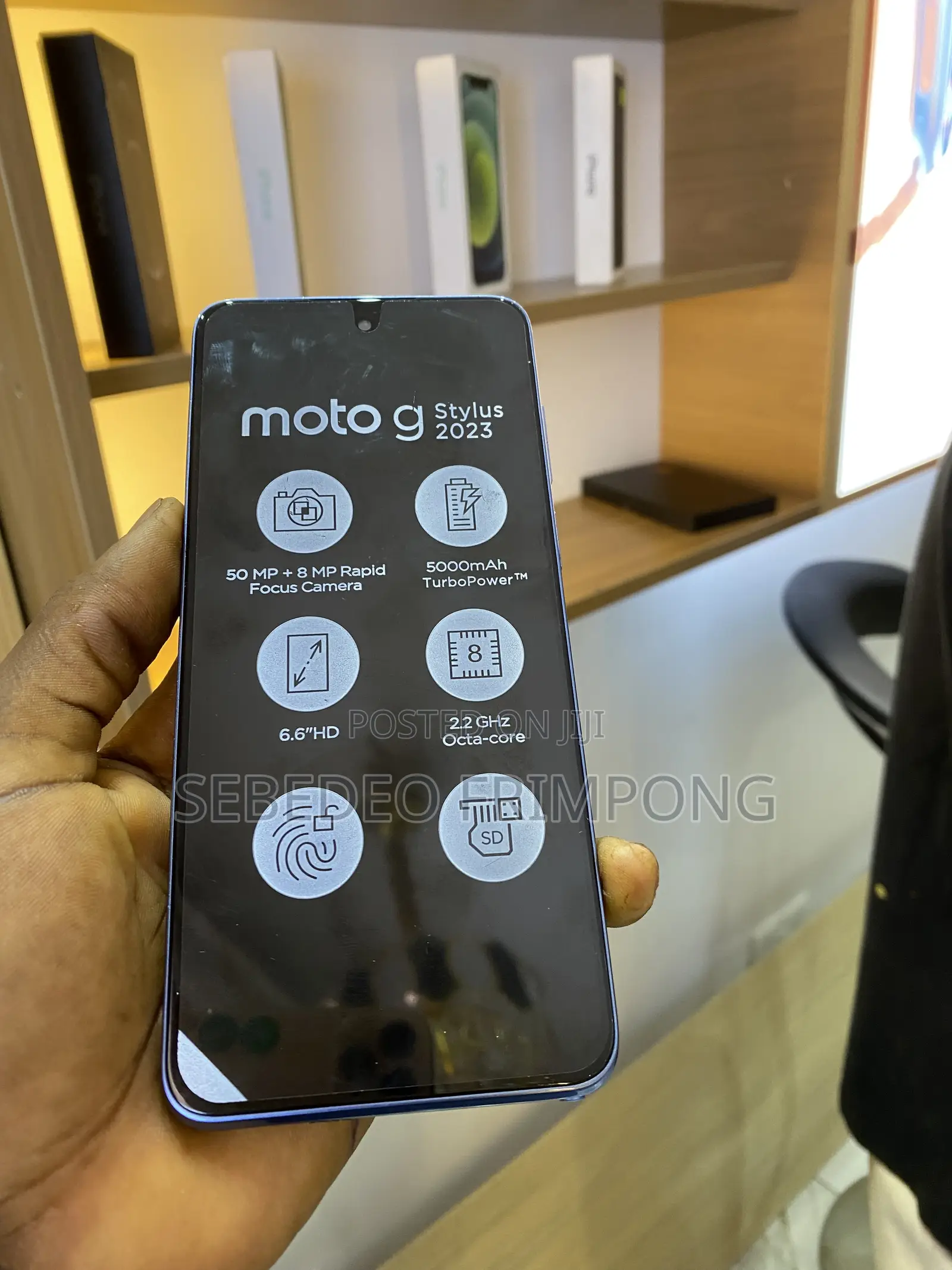 New Motorola Moto G Stylus 2023 64 GB Blue