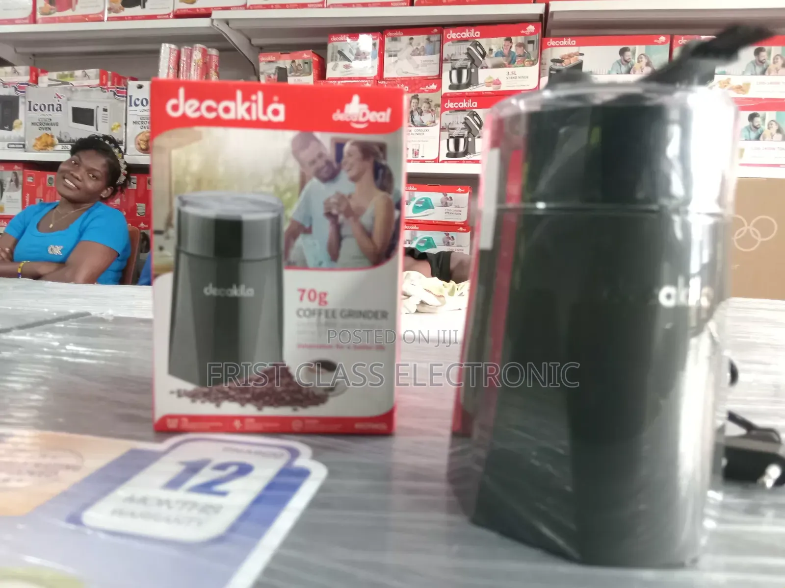 Decakila Coffee Grinder Fresh Flavor Daily
