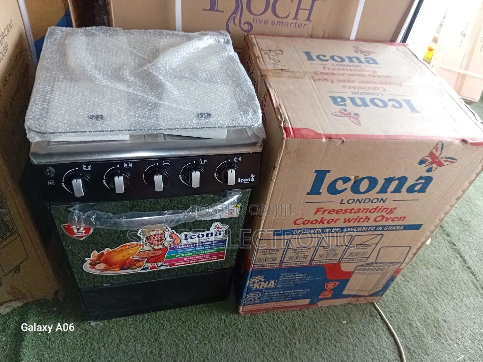 Icona Efficient 4 Burner Cooking Range
