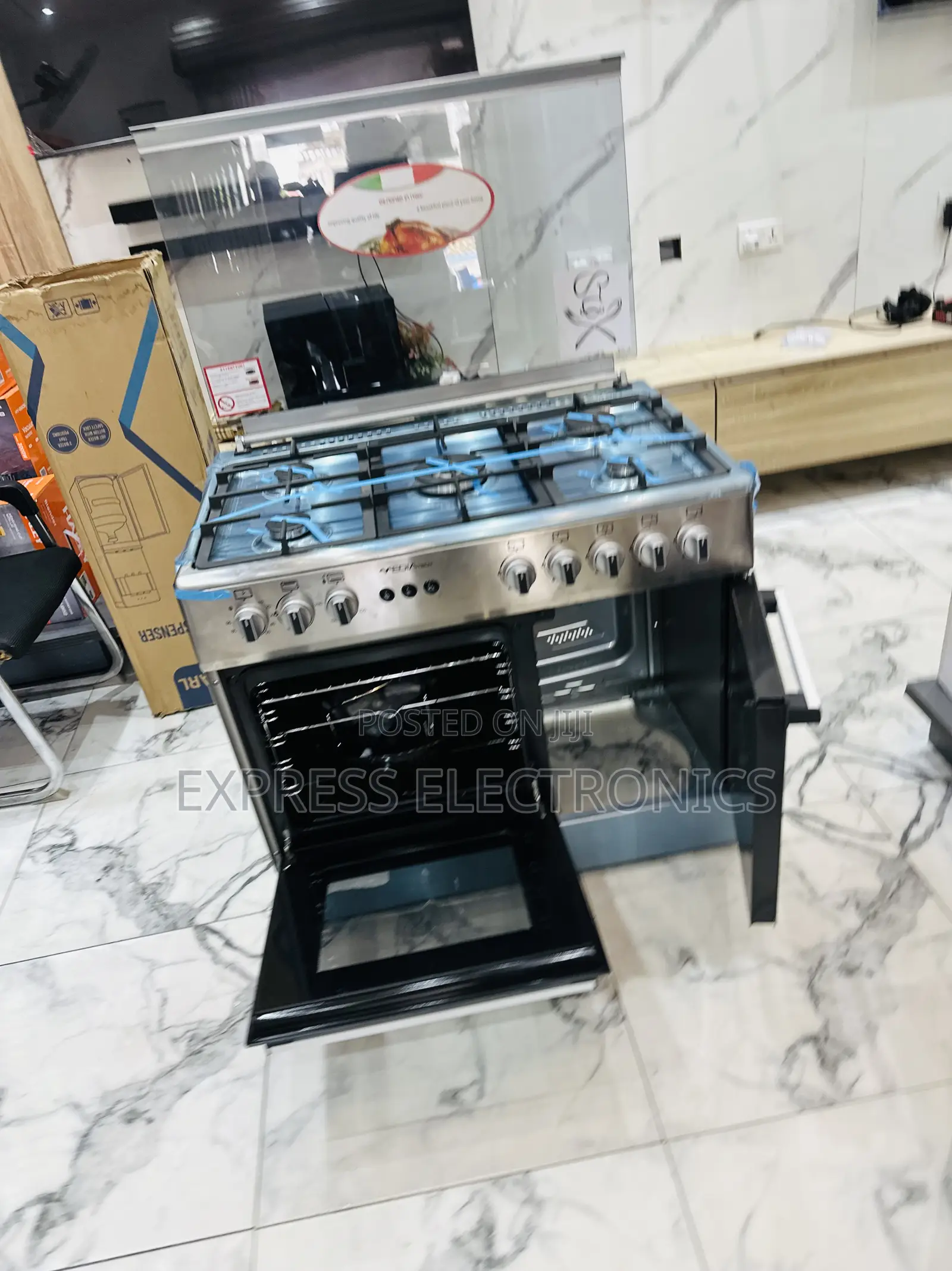 5b 60/90 Gas Cooker Oven Rotisserie Midea Tech 5b 60/90