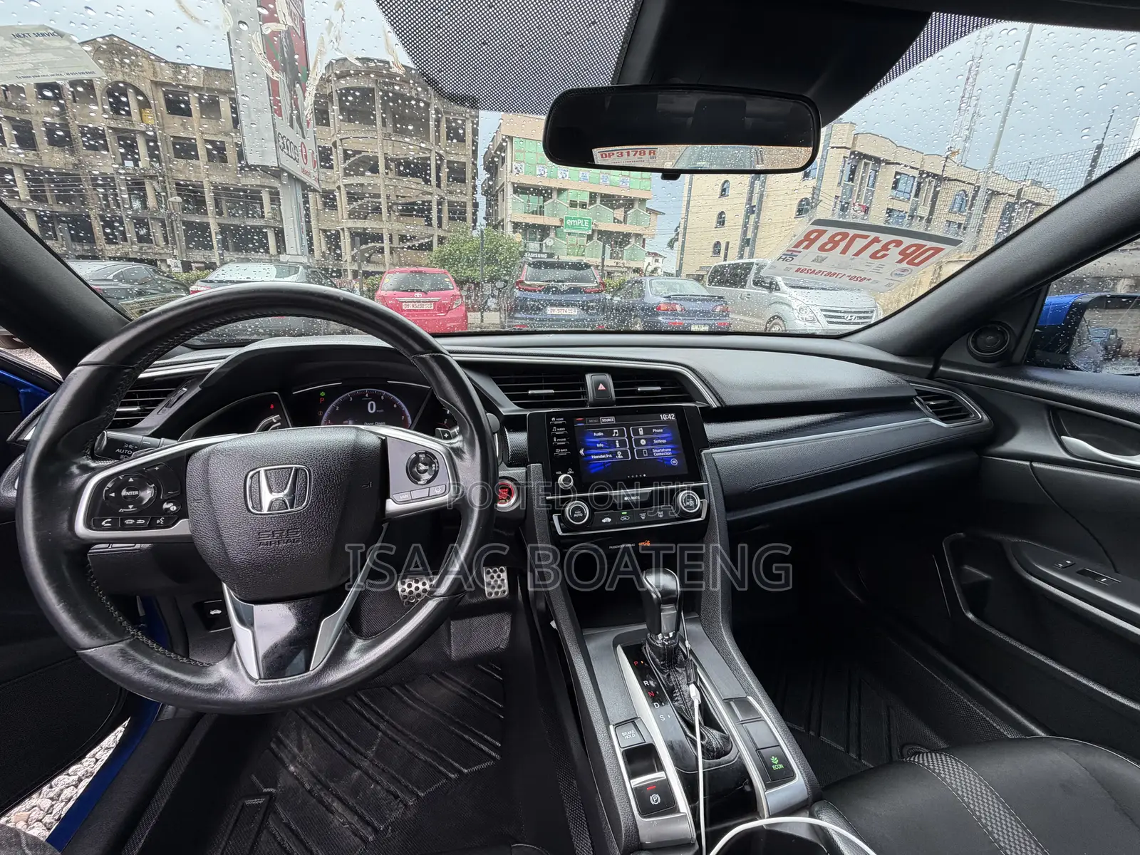 Honda Civic Sport Sedan 2020 Blue