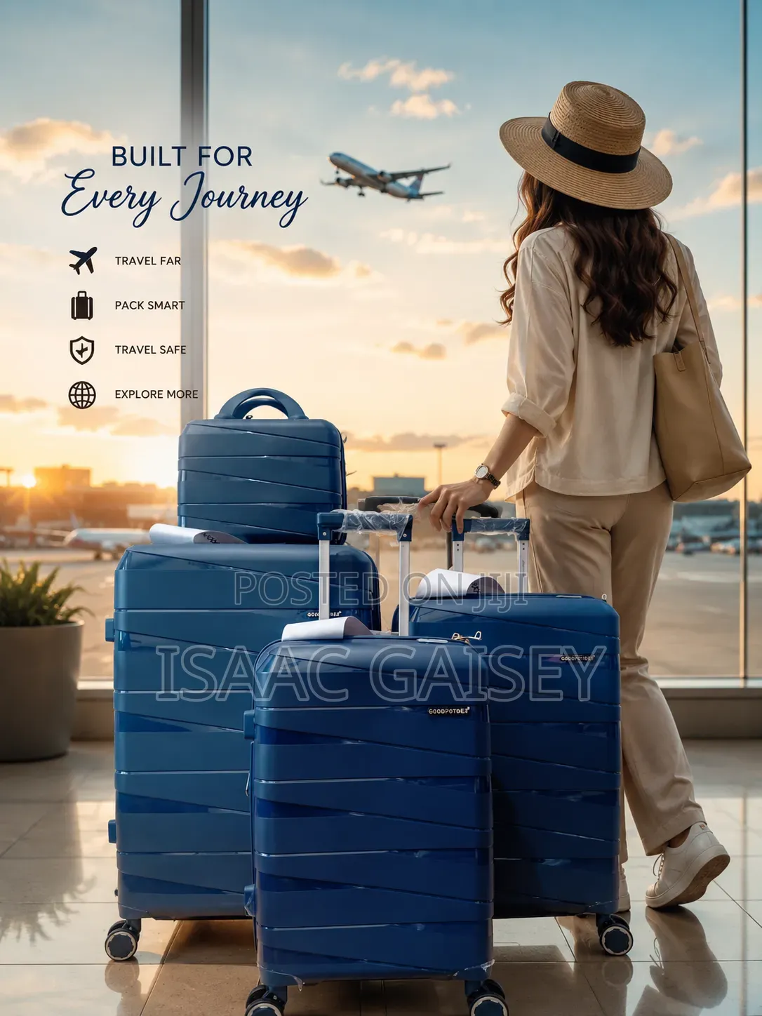 Three in One Quality Waterproof Anticrake Luggages You Can Trust