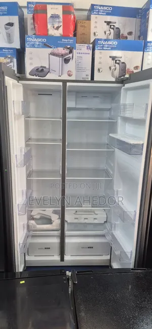 Sigma Silver Colour Side by Side 521l Fridge Available for Sale