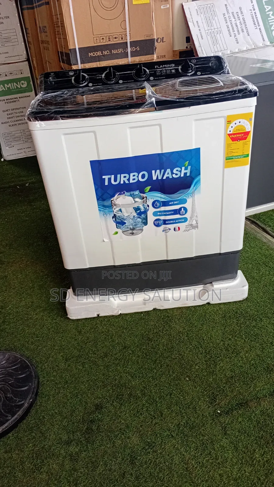 Flamino 11kg Smart Laundry Washing Machine