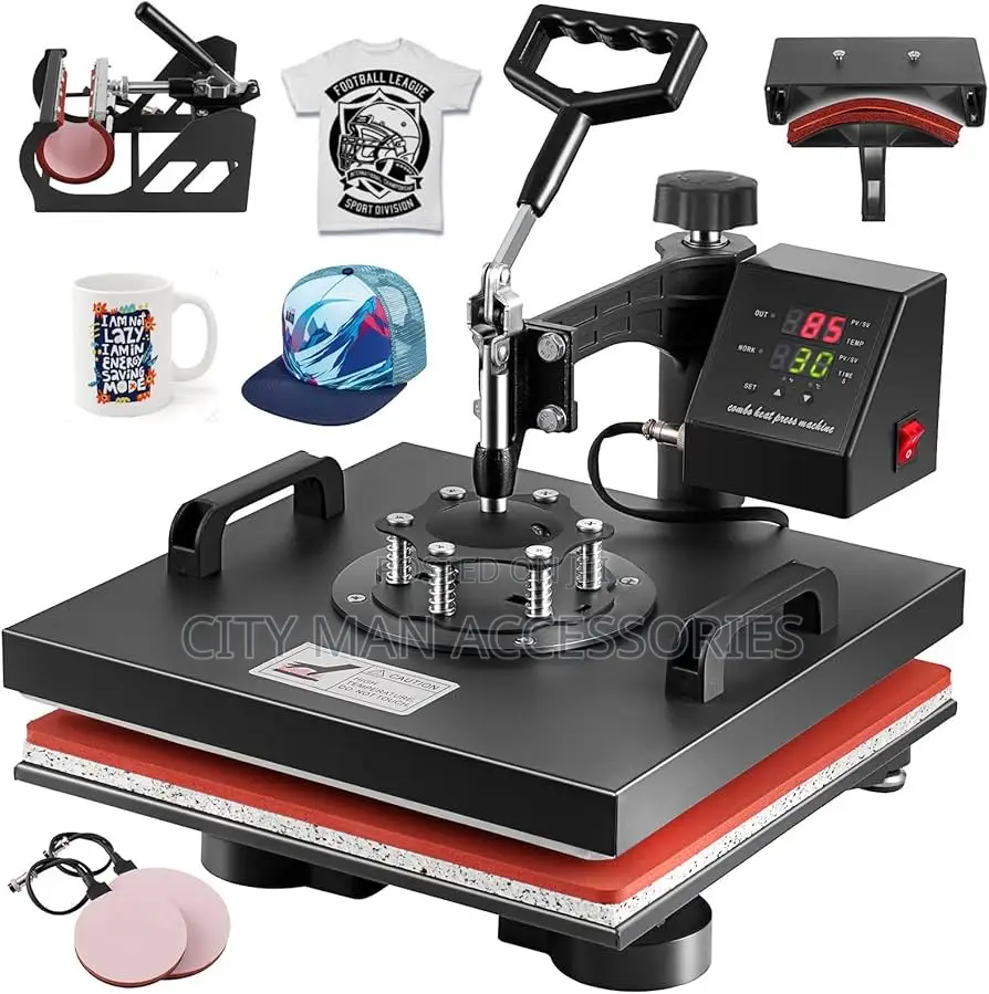 5 In 1 Heat Press Machine
