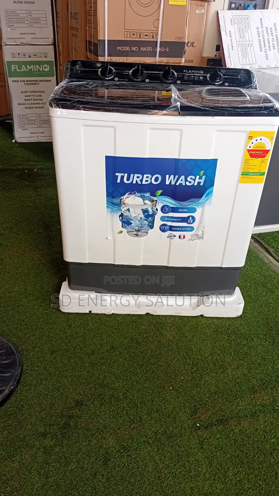 Flamino 11kg Family Size Washing Machine