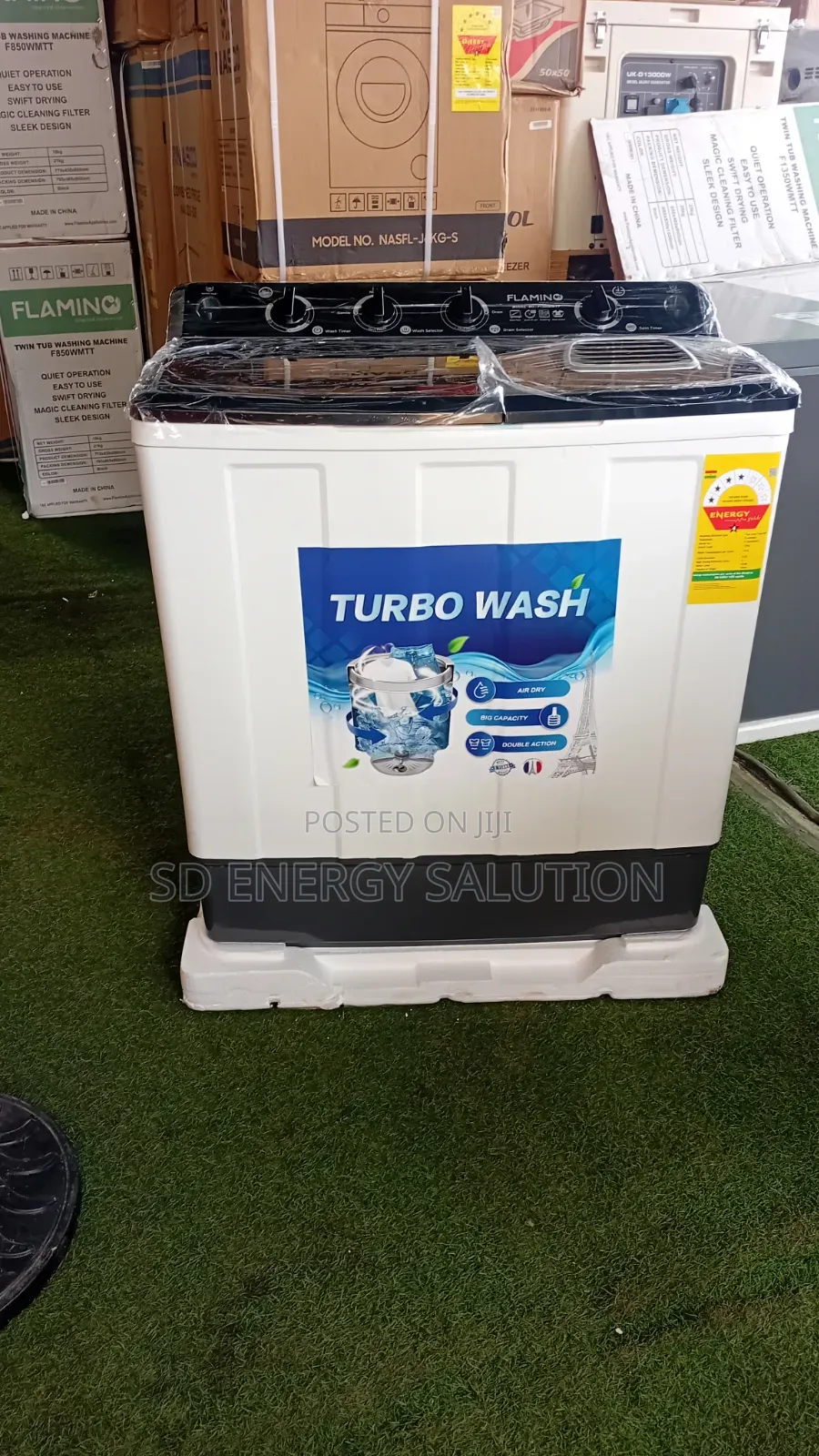 Flamino 11kg Fast Wash Washing Machine