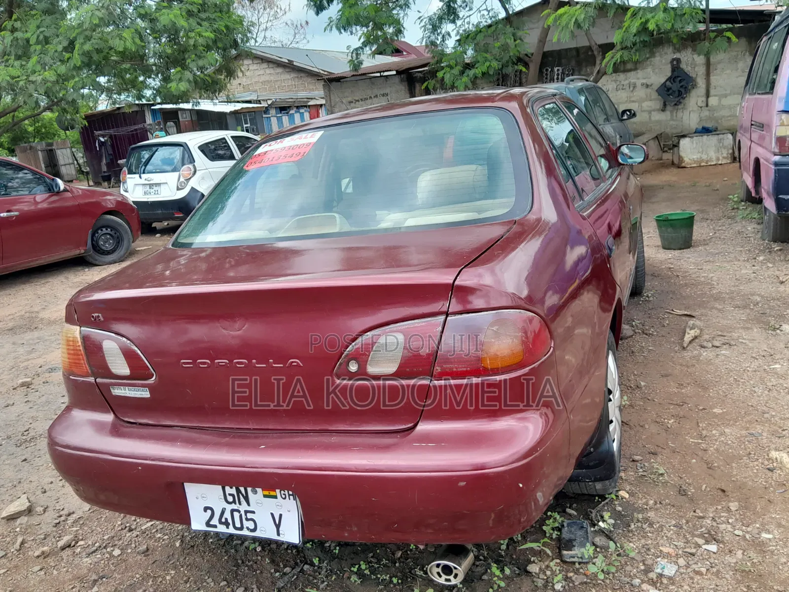 Toyota Corolla 1.6 Sol 2005 Red