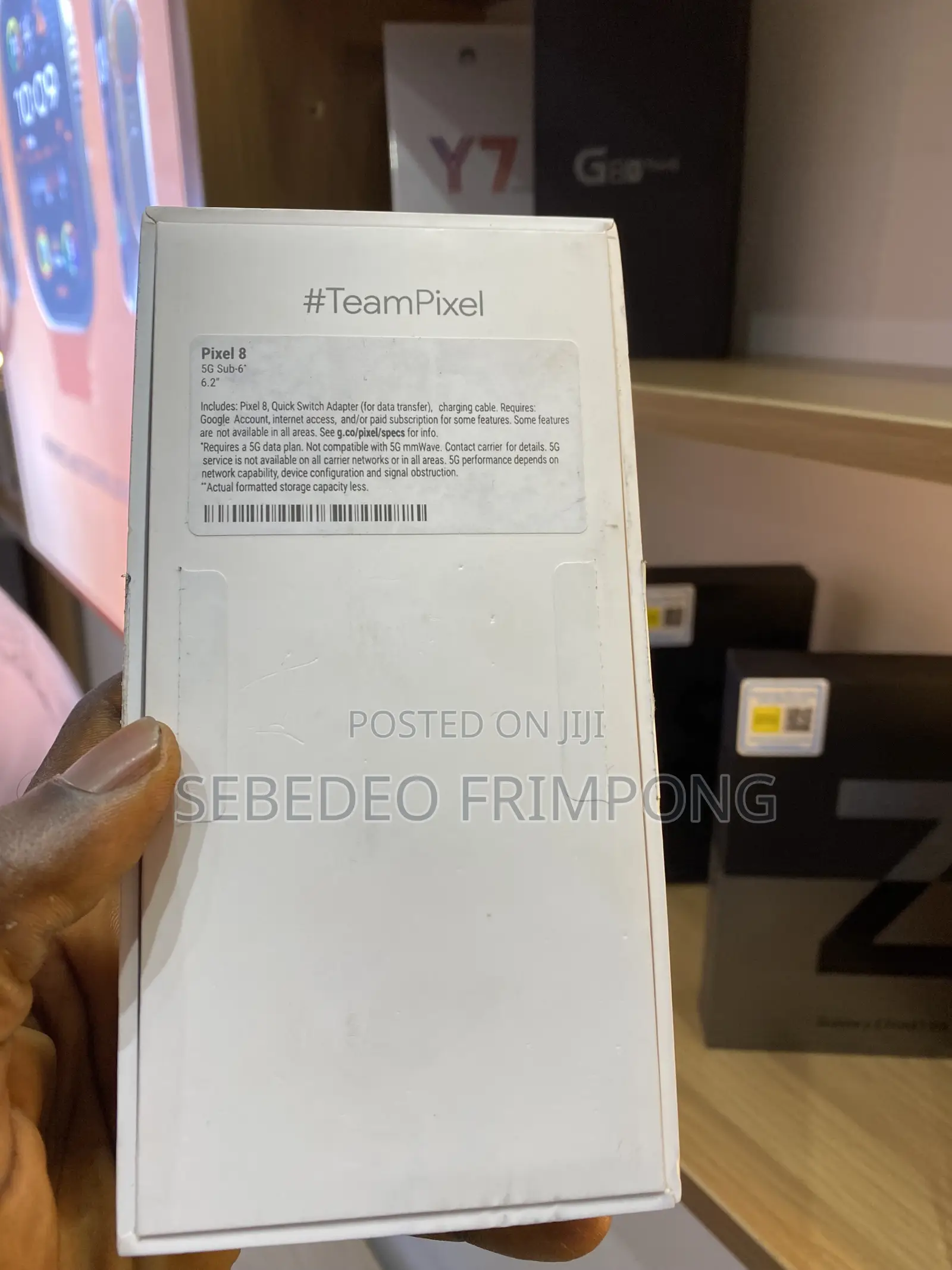 New Google Pixel 8 128 GB Gray