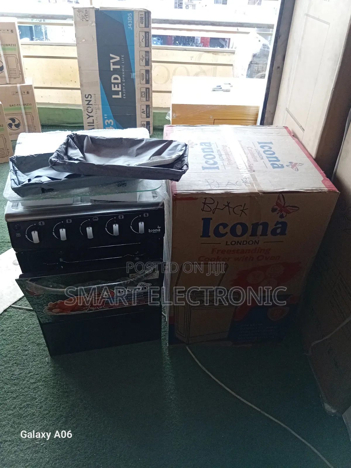 Icona Compact Gas Cooker With Spacious Oven