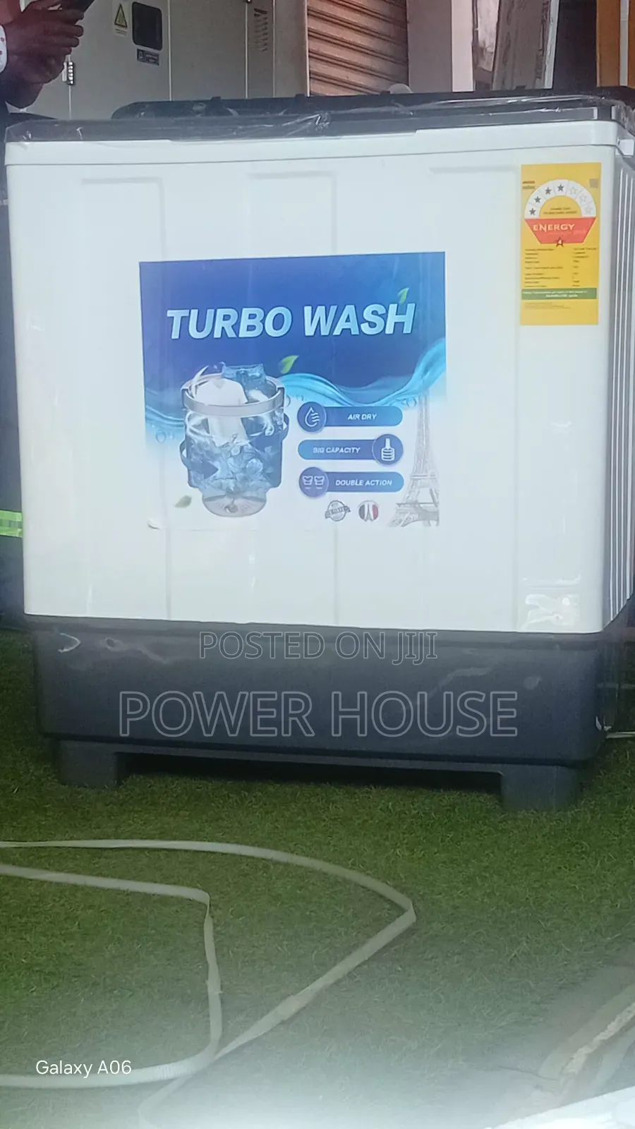 Flamino 12kg Twin Tub Washing Machine F13000watts –Powerful Wash 12kg