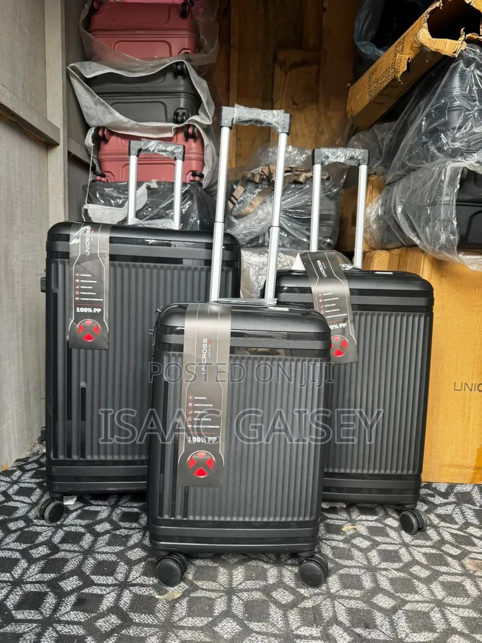 3set Premium Anticrake Luggages for Every Adventure