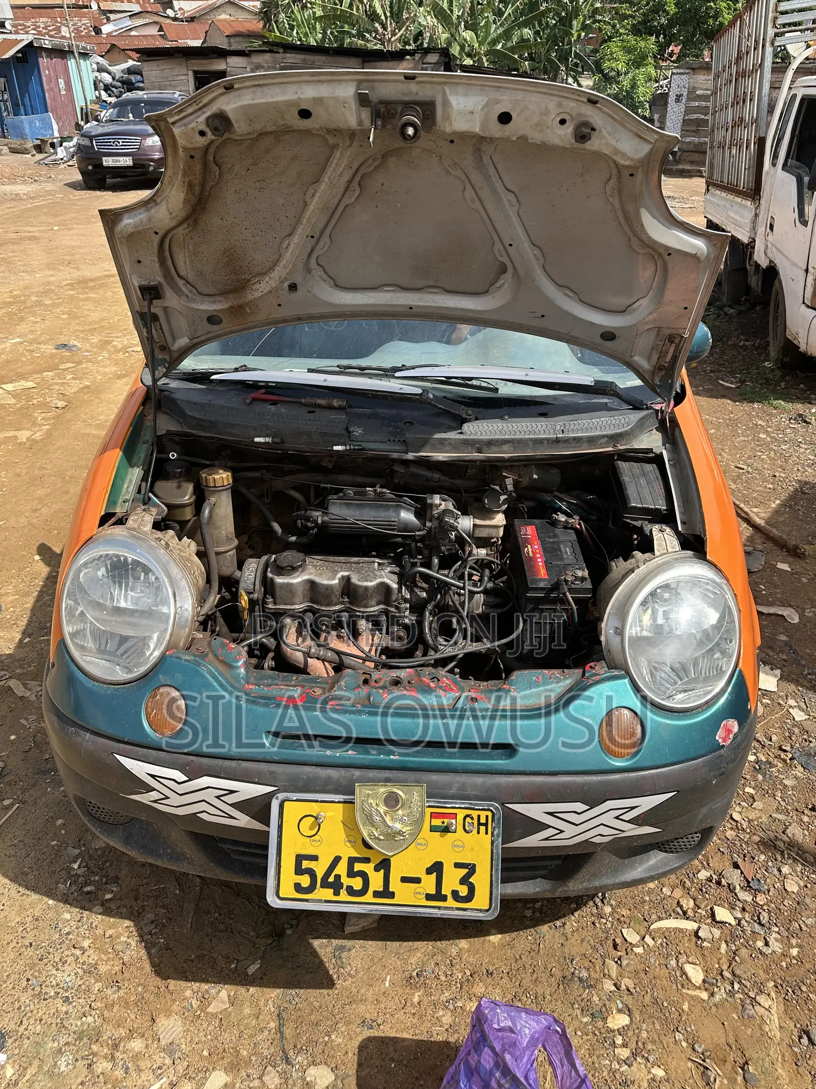 Daewoo Matiz 2007 Red