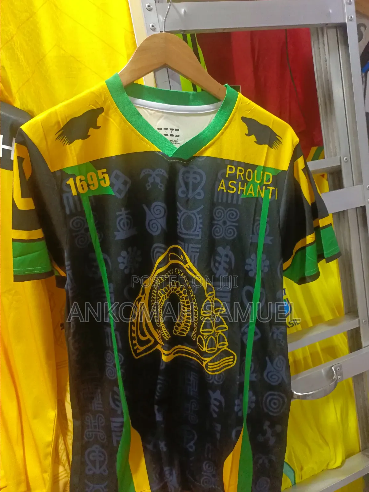 Proud Ashanti Heritage Jersey – 1695 Golden Stool Edition