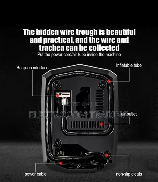 Car Tyre Inflator With a Tyre Repair Kit