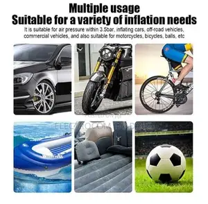 Car Tyre Inflator With a Tyre Repair Kit