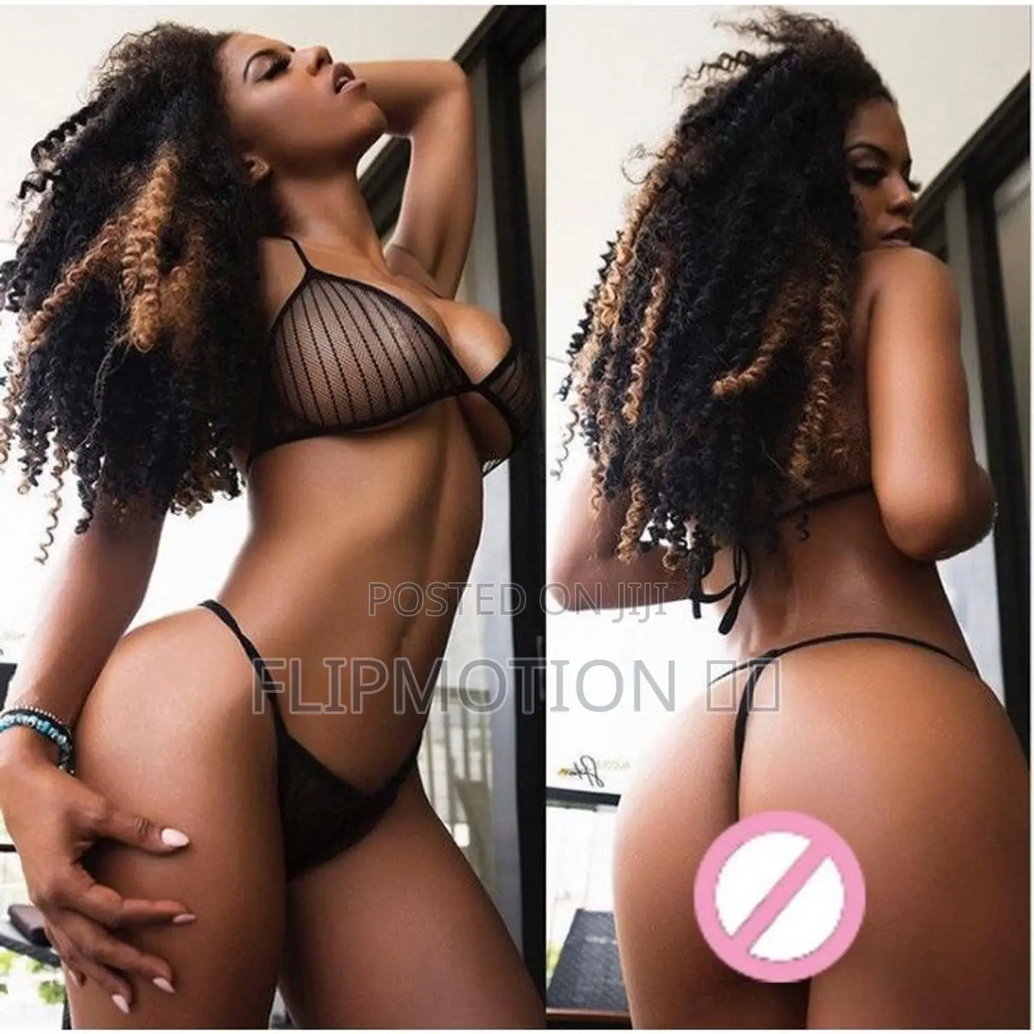 Bikini Set Sexy Women's Mesh Ultra-Thin