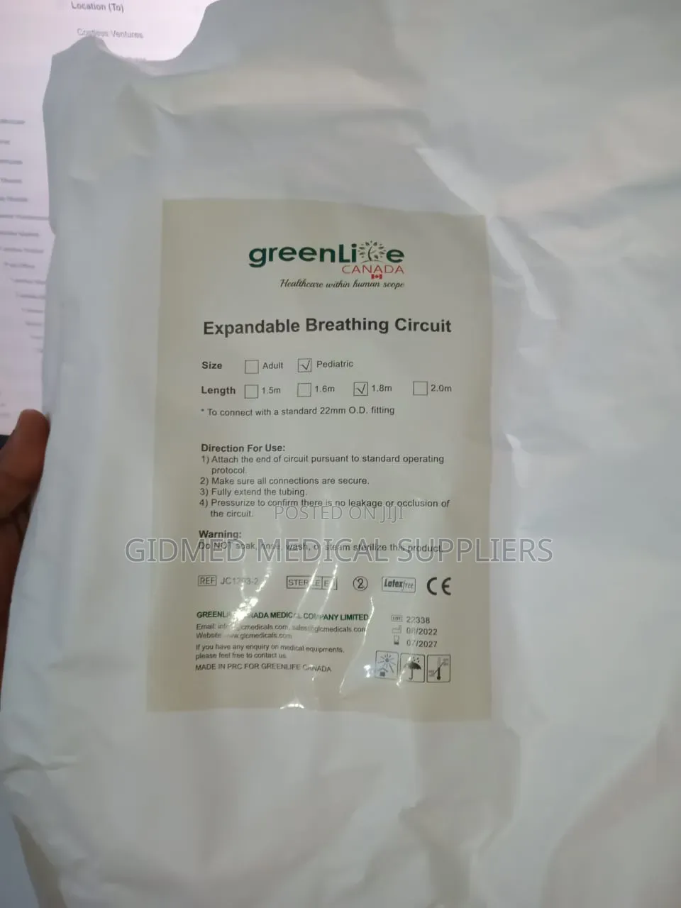 Expandable Breathing Circuit