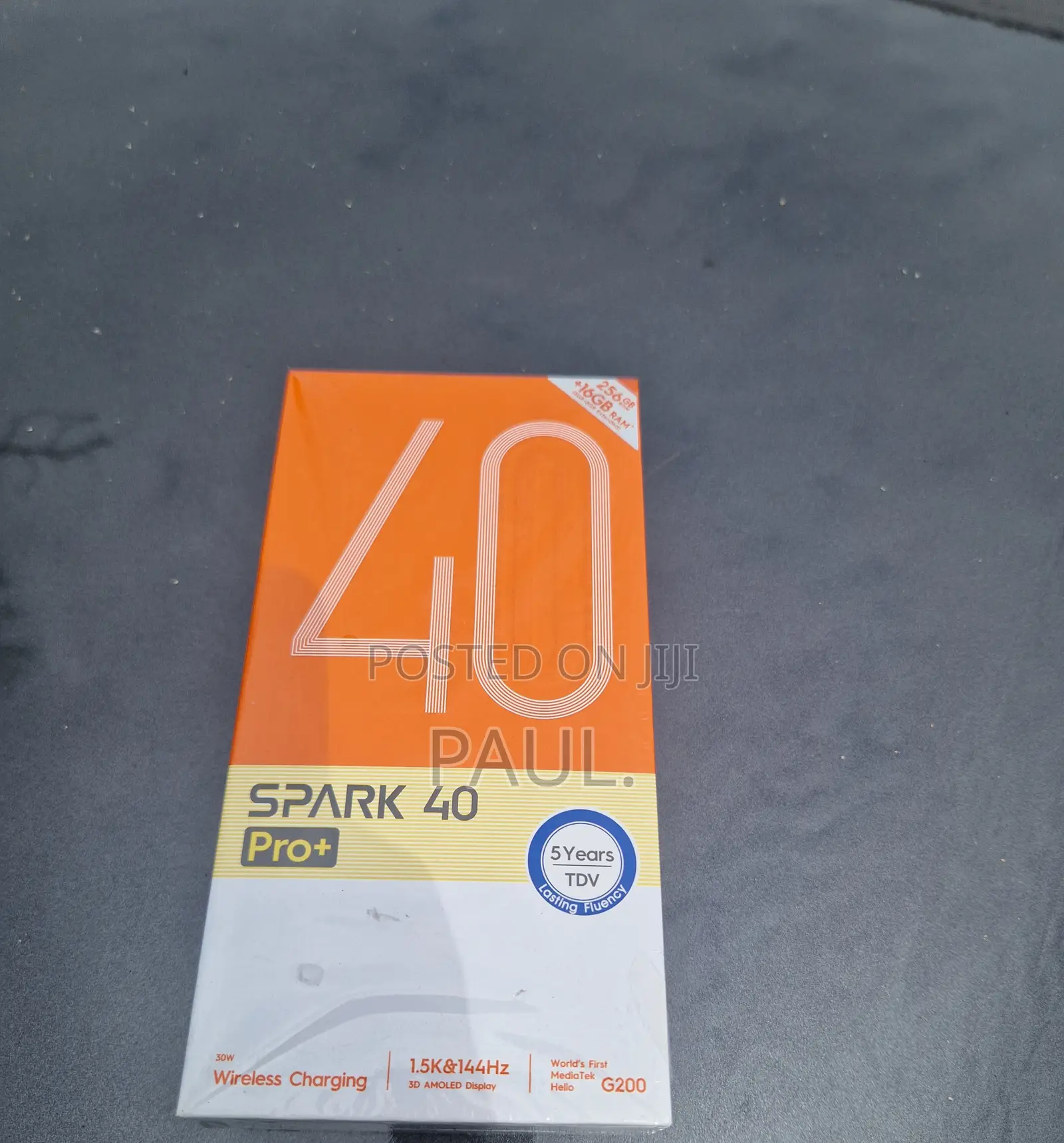New Tecno Spark 40 Pro+ 256 GB Silver