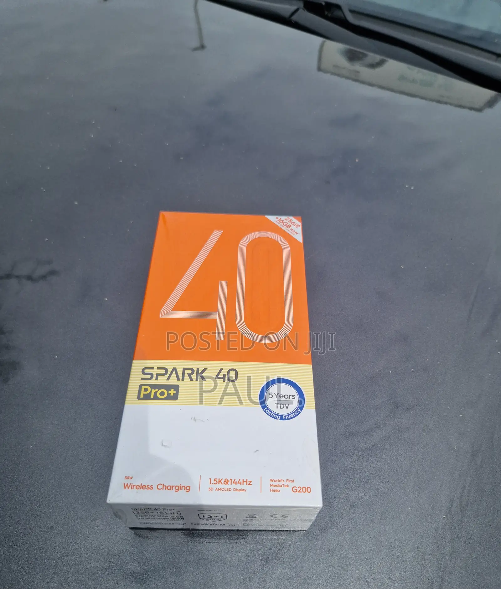 New Tecno Spark 40 Pro+ 256 GB Silver
