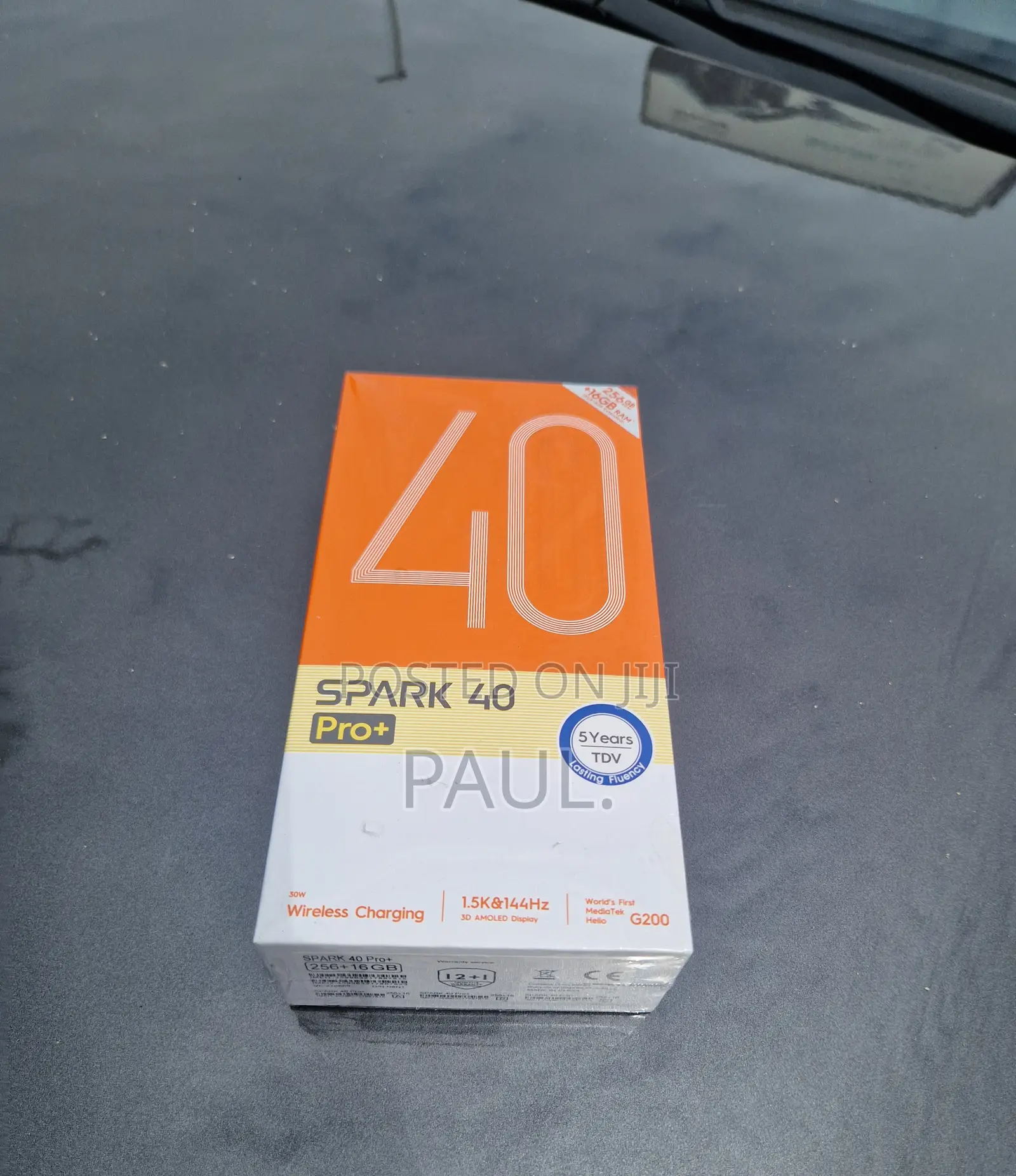 New Tecno Spark 40 Pro+ 256 GB Silver