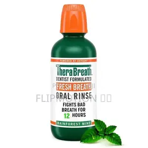 Therabreath Fresh Breath Oral Rinse-Rain Forest Mint(16 Fl Oz)