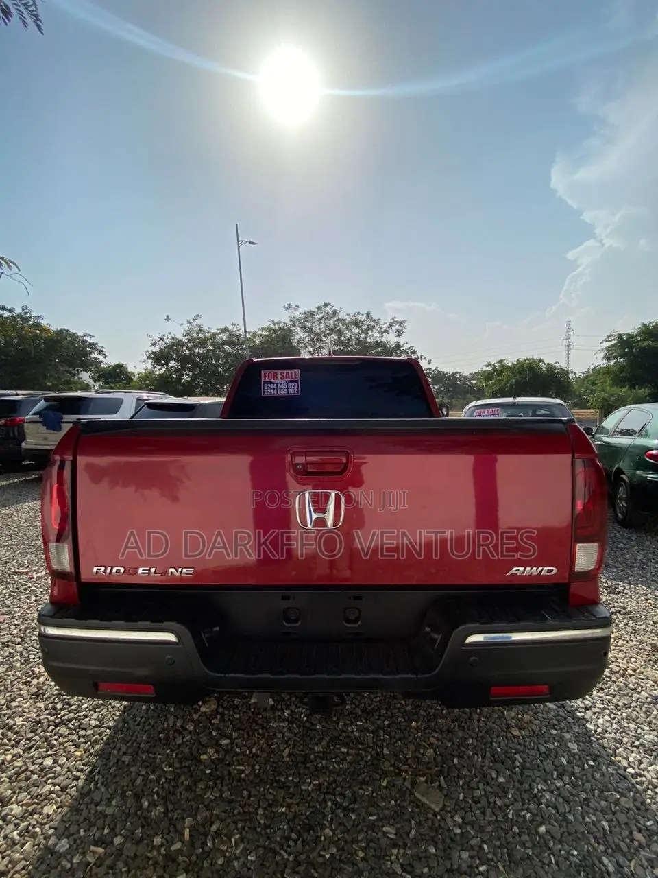 Honda Ridgeline Sport AWD Crew Cab 125.2 in. WB 2018 Red