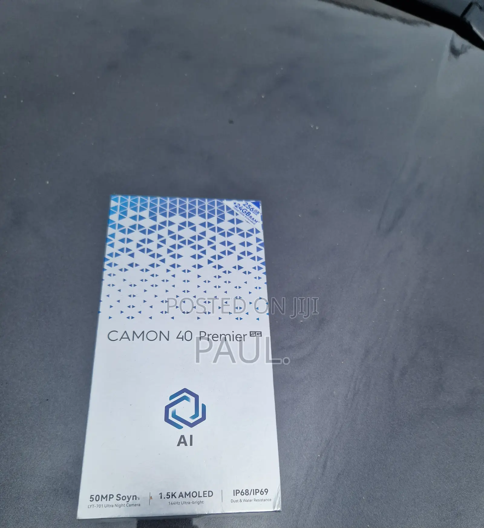 New Tecno Camon 40 Premier 256 GB Silver
