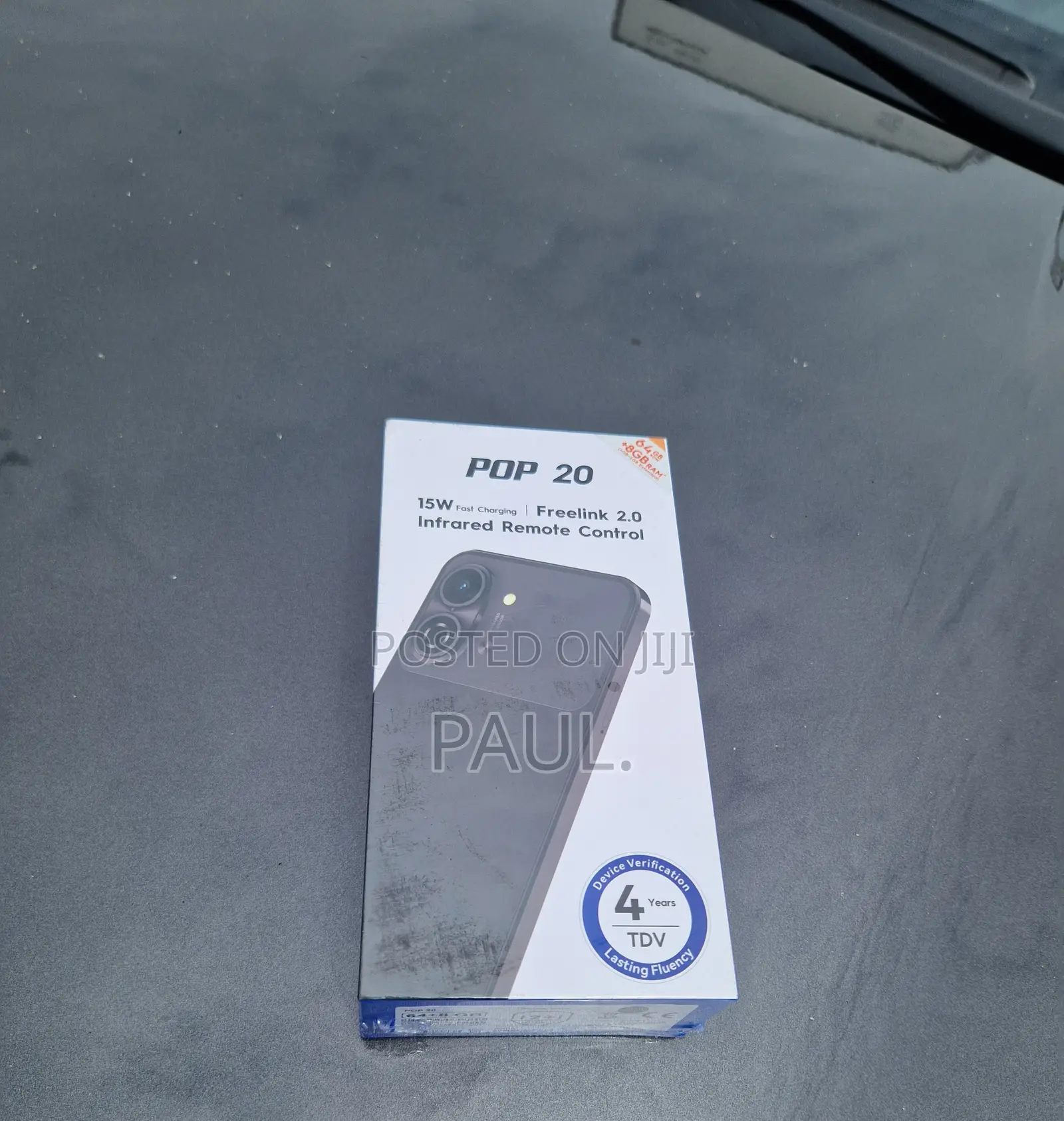 New Tecno Pop 20 128 GB Gray