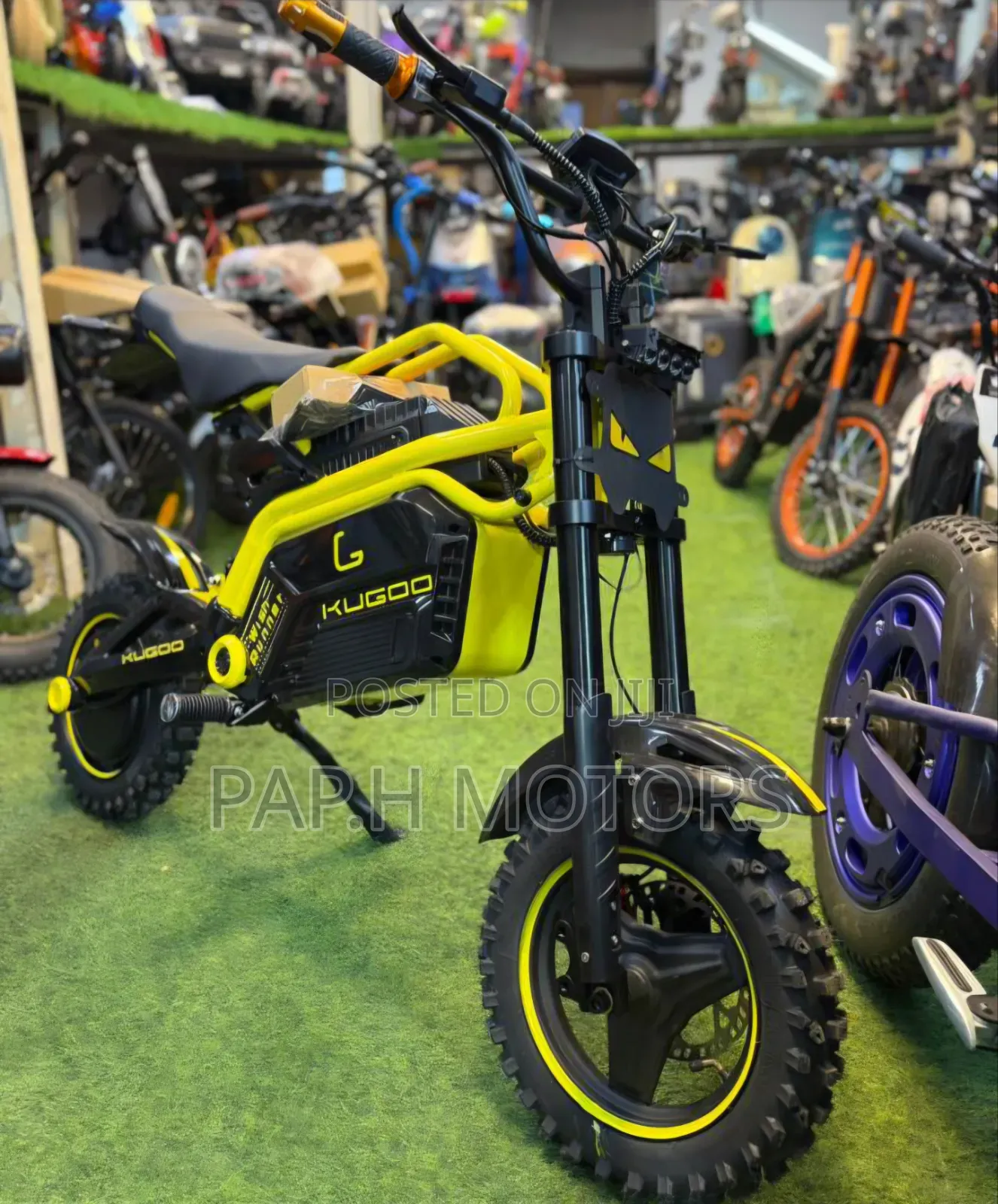 New Motorcycle 2025 Yellow