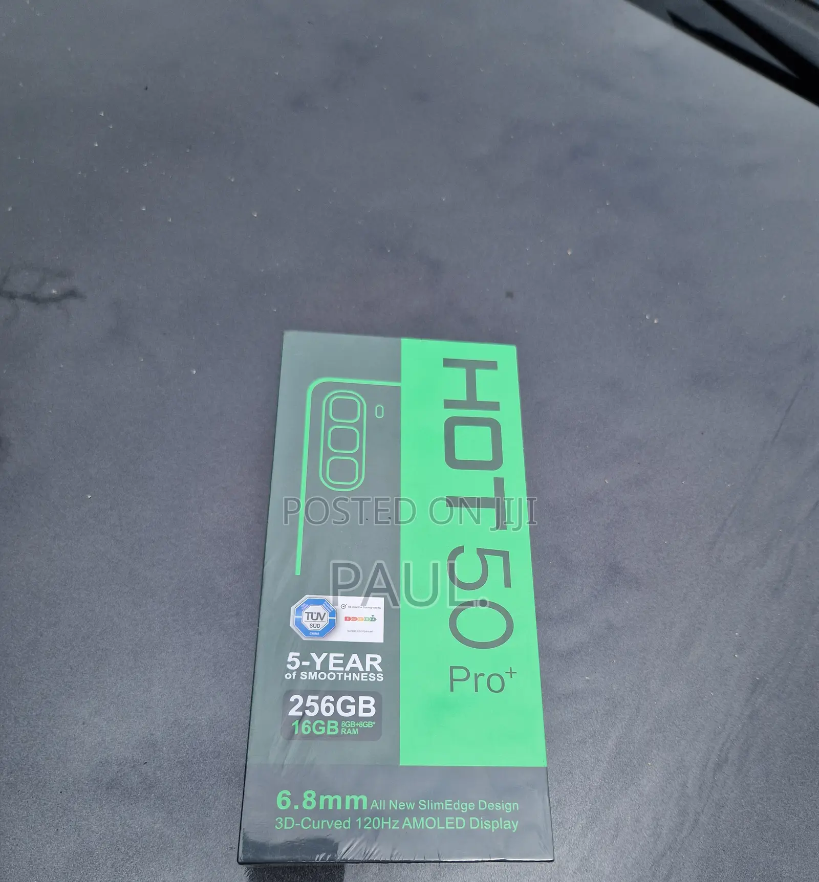 New Infinix Hot 50 Pro+ 4G 256 GB Gray