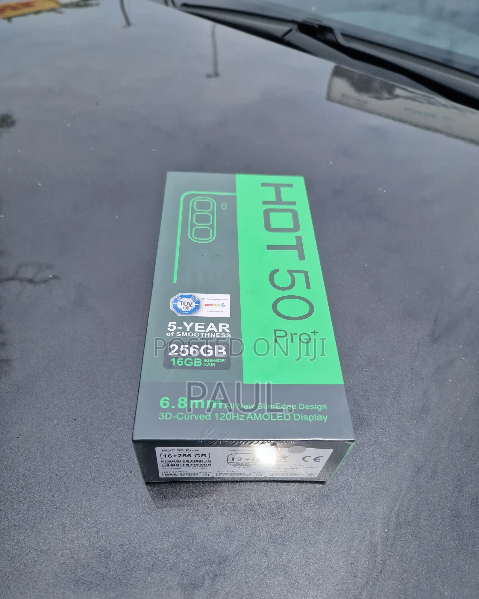 New Infinix Hot 50 Pro+ 4G 256 GB Gray