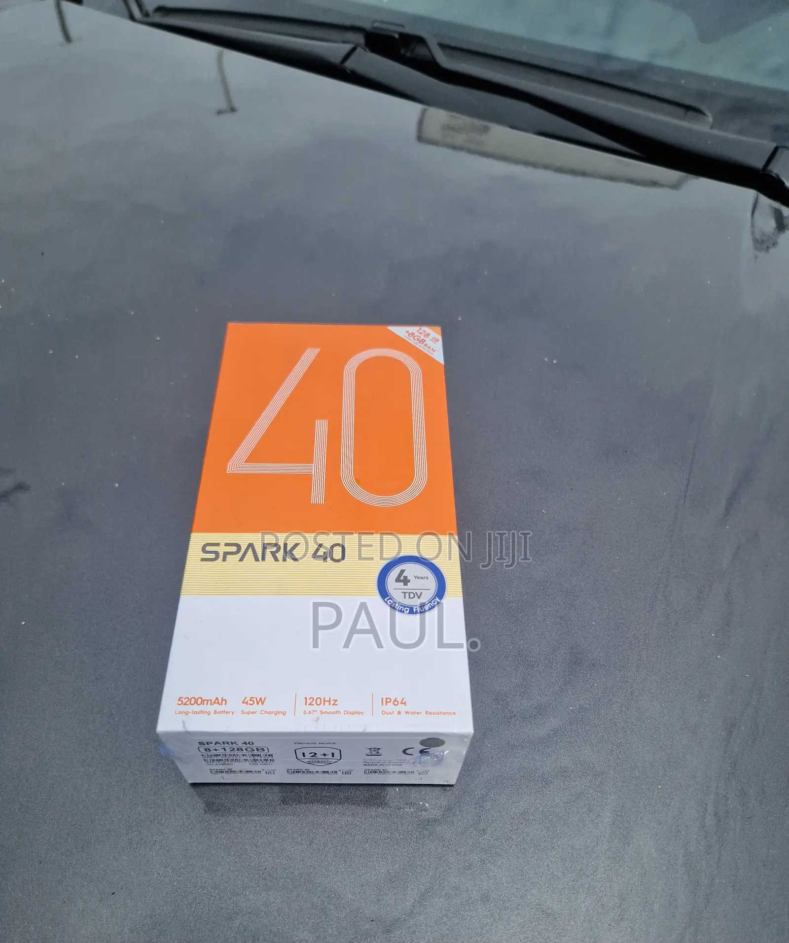 New Tecno Spark 40 256 GB White