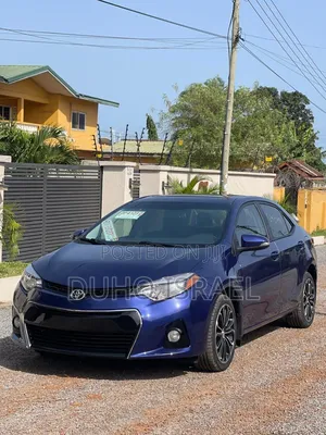 Toyota Corolla S Plus 4dr Sedan (1.8L 4cyl 6M) 2015 Blue