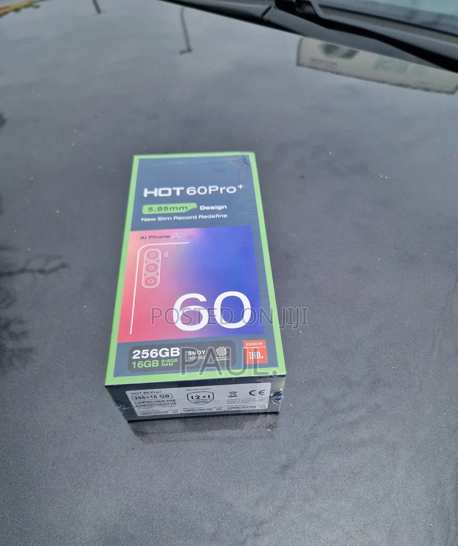 New Infinix Hot 60 Pro+ 256 GB Blue