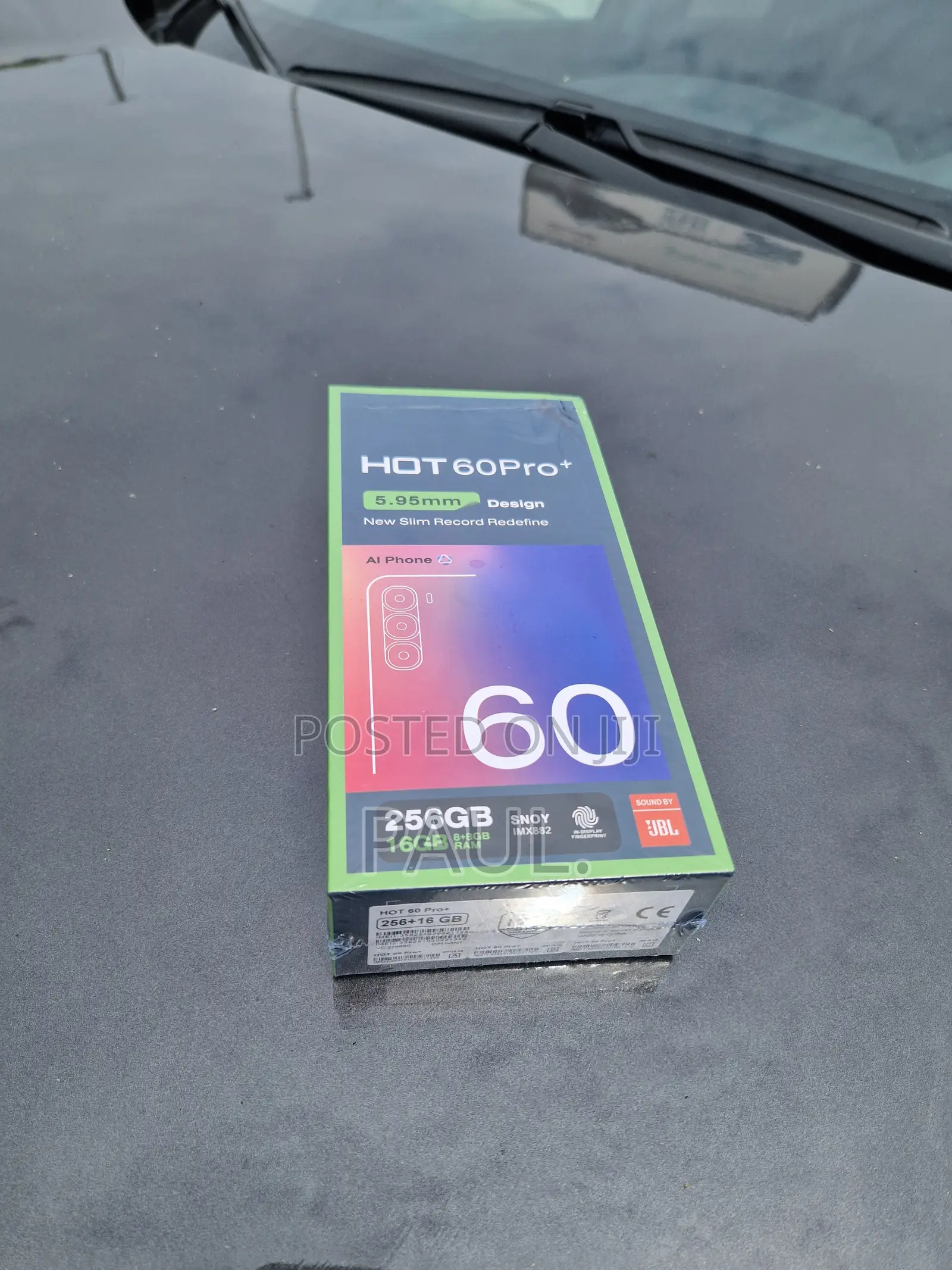 New Infinix Hot 60 Pro+ 256 GB Blue