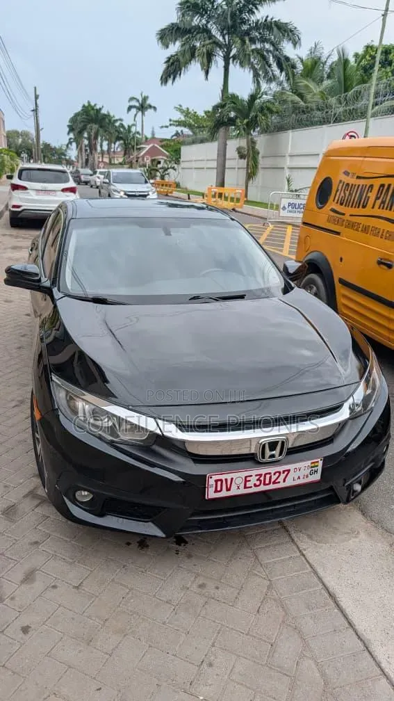 Honda Civic EX-L Sedan 2018 Black