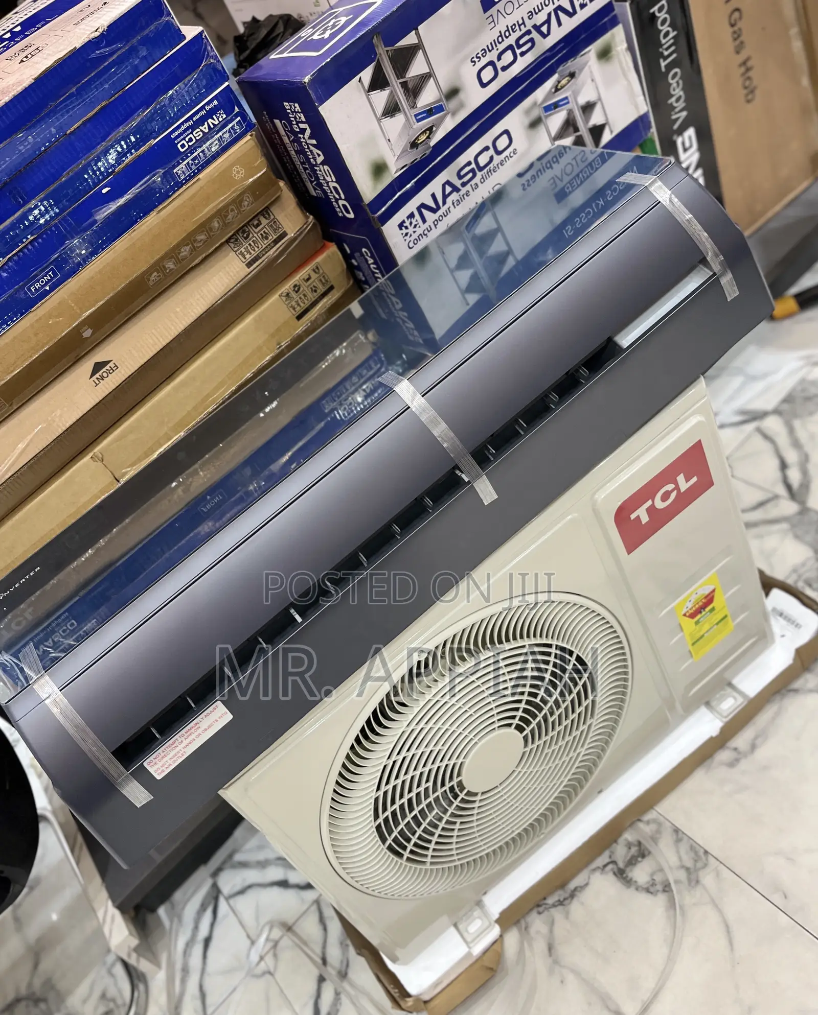 Choose Premium TCL 1.5hp Air Conditioner(Inverter)Black 
