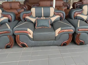 Modern Sofa Set (Grey and Beige)