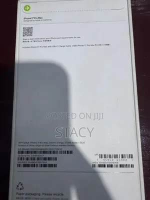 New Apple iPhone 17 Pro Max 1 TB White