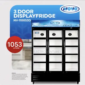 Brand New Novo 3 Doors Display Frigde