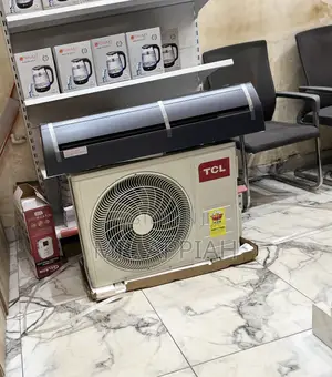 Efficient TCL 1.5hp Inverter Air Conditioner(Mirror)Black 