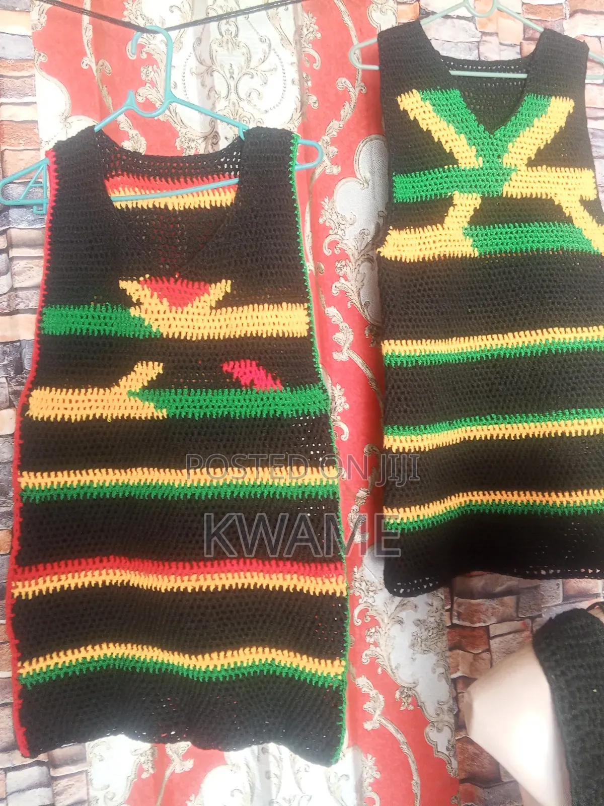 Rasta Crochet Shirt