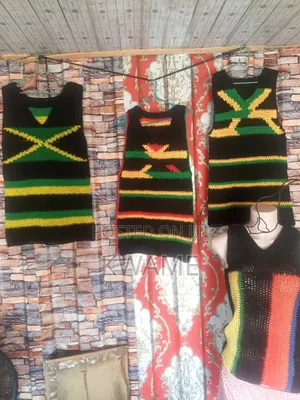 Rasta Crochet Shirt