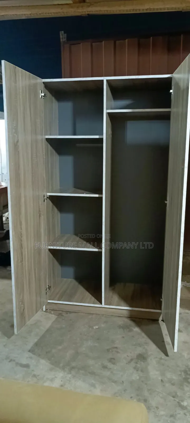 Lovely Double Door Wardrobe. Solid Wood Qualify . Free Delivery