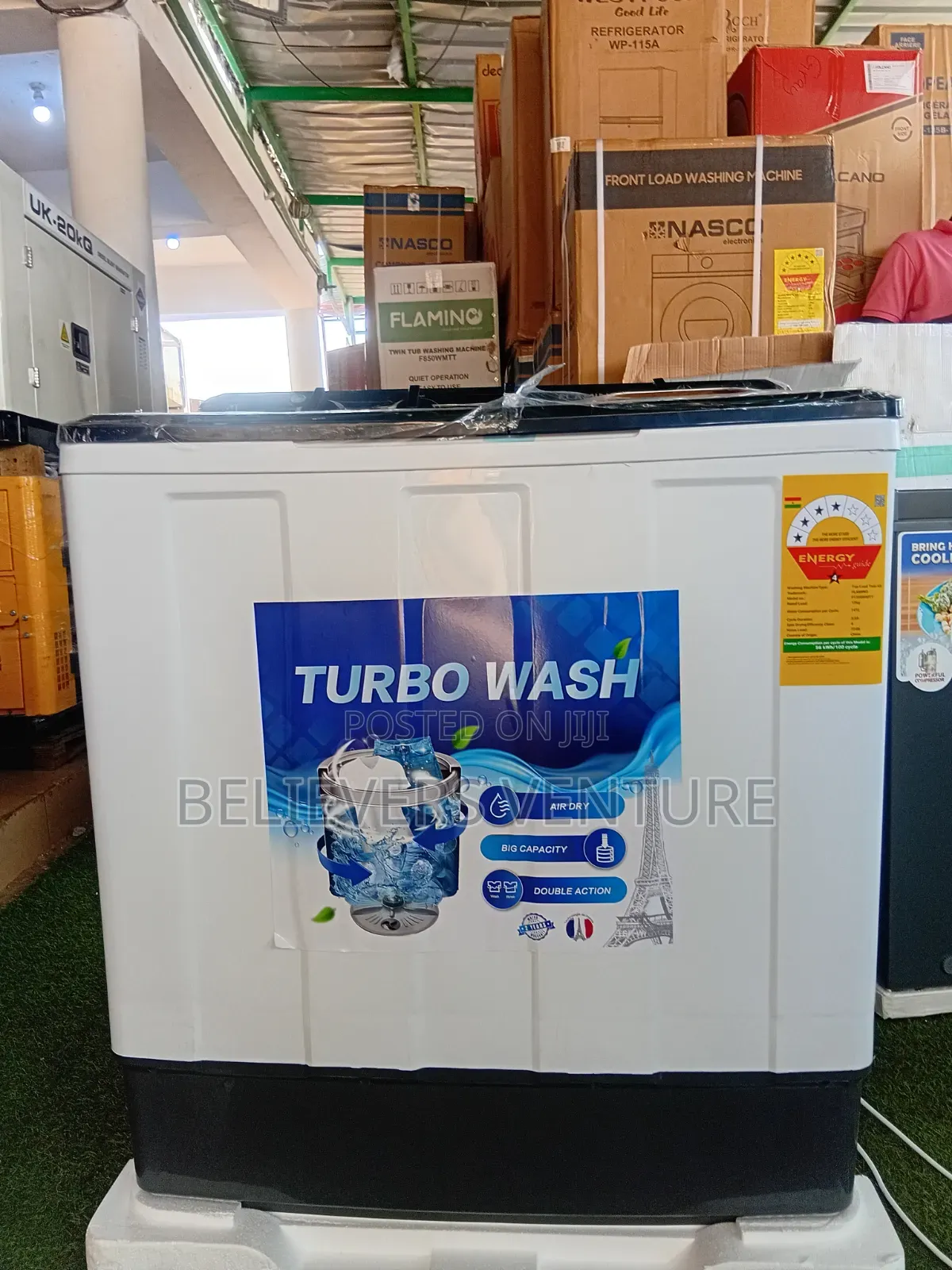 Flamino 12kg Washing Machine – Powerful Efficient Laundry Solution